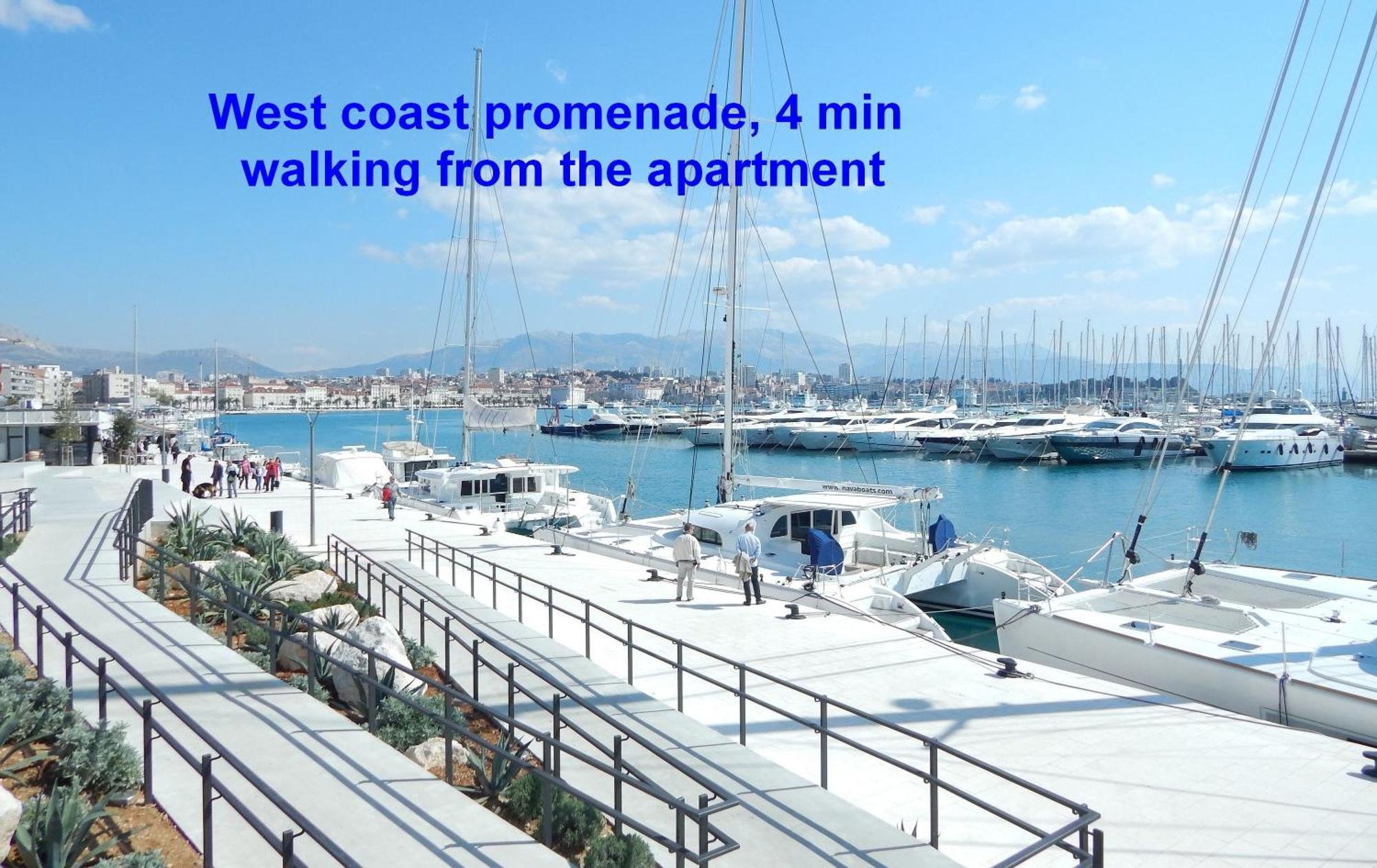 Beachfront Apartment Drazen, With Garden And Parking Split Exterior foto
